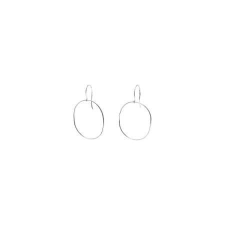 Boucles d'oreilles Isabelle Barrier en or blanc